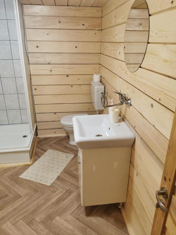 Domek Drewniany Szafran Witów Extérieur photo