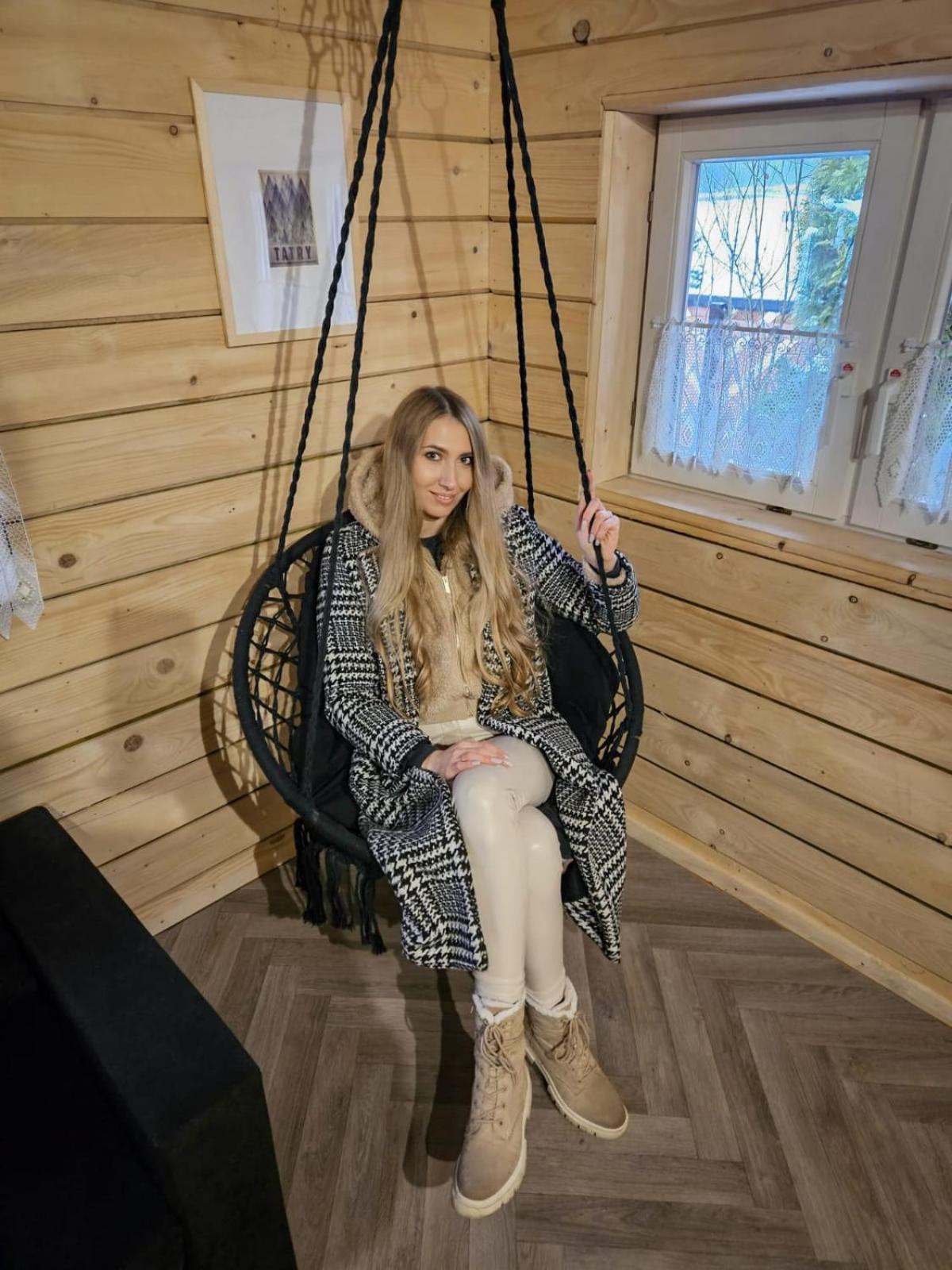 Domek Drewniany Szafran Witów Extérieur photo